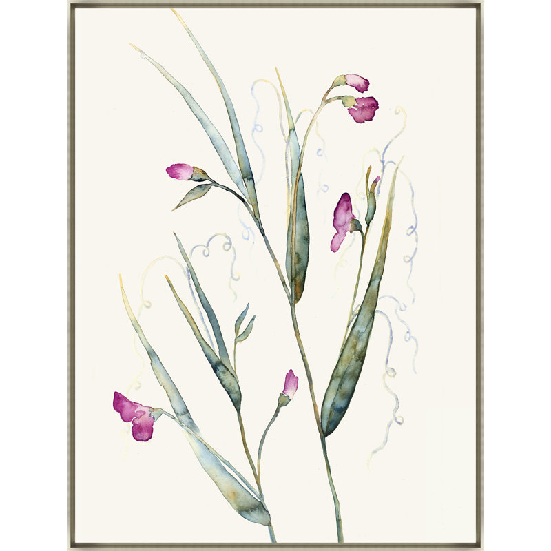 «Renaissance Inflorescence II» par Beverly Fuller - peinture sur toile tendue