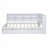 DayBed with Storage Shelf and USB Charging Ports-620142902-620142904