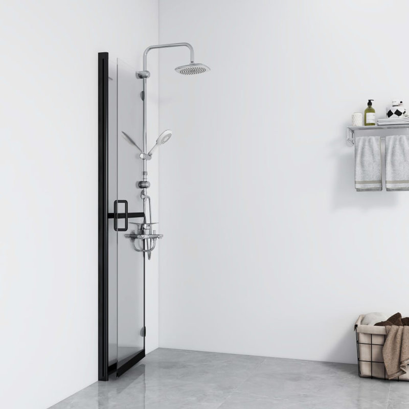 27.6'' W 74.8'' H Framed Rectangle Shower Wall