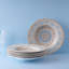 Assiette creuse en porcelaine de qualité supérieure, 10,2 po |
