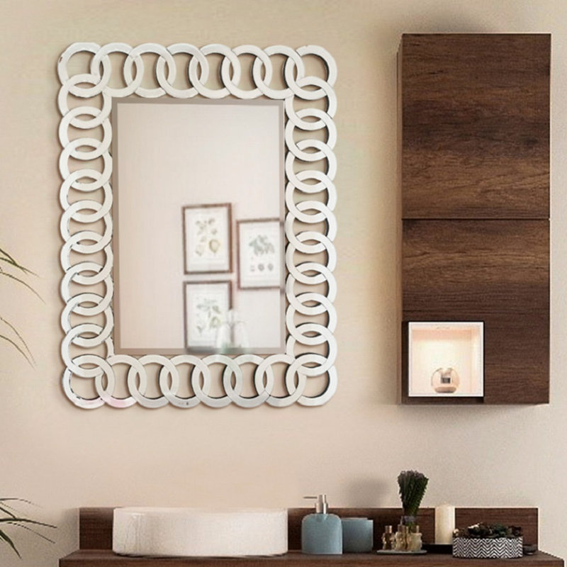 Centro Glass Flat Wall Mirror