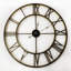 Hackney Roman Iron Wall Clock-858543878-863543078