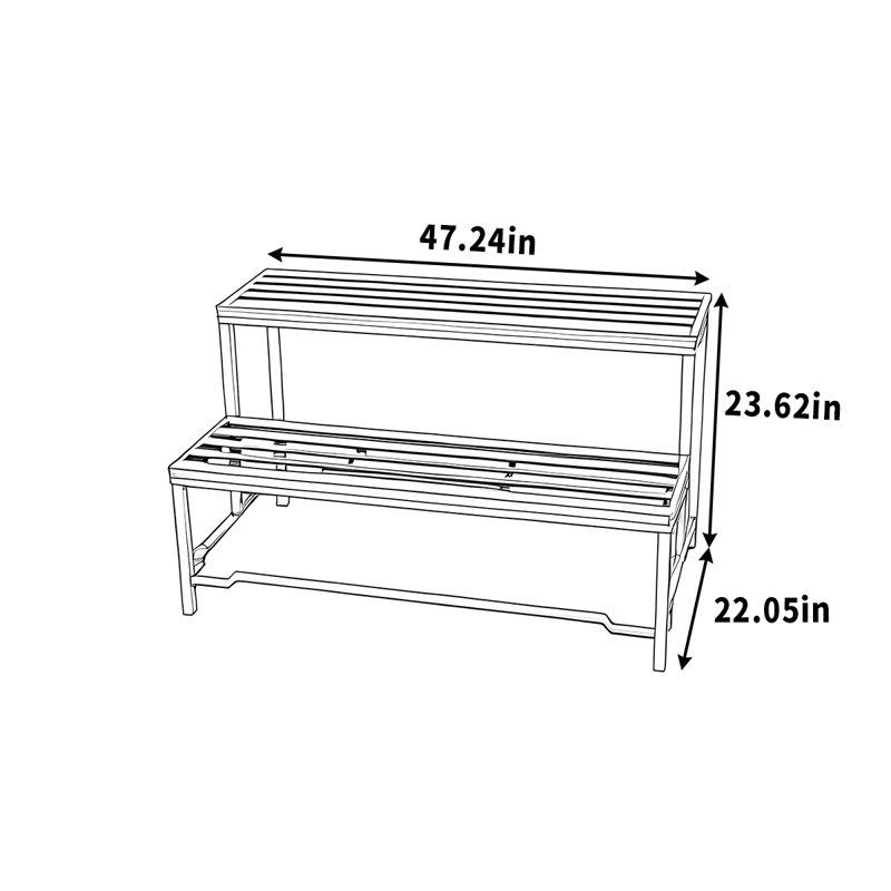 Structure de plancher multi-couches en alliage d'aluminium