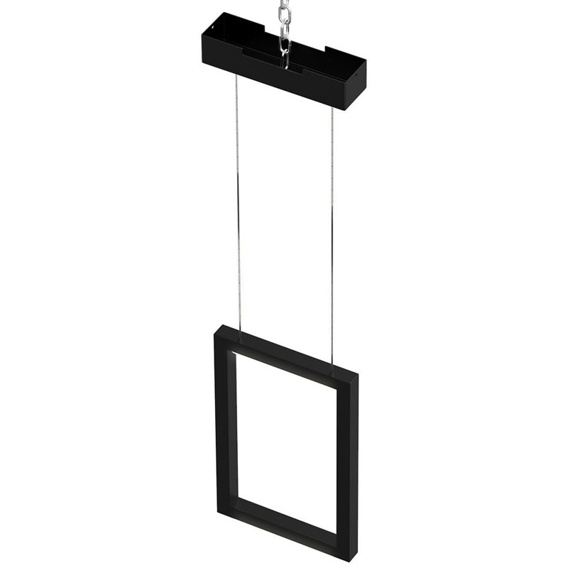 Aelianna 1 - Light LED Unique/Statement Pendant, 55" H x 7.9" W x 1.3" D