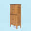 Armoire en bois d'acacia