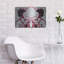 Art mural en métal Winston Porter «Mirror Geisha» par Abstract Graffiti