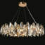 Beauchamps Crystal Chandelier with Glass Accents,K9 Crystal Raindrop Chandelier,Modern Chandelier Crystal Light-1633659096-1633659097