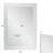 Adoree V Grooved Vanity Mirror