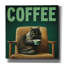  «Coffee Cat» par Rich Monet, art mural sur toile, 26 po x 26 po-1953824132