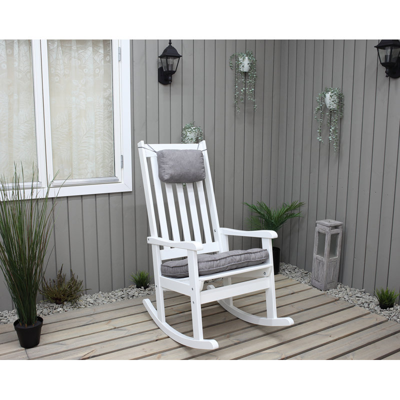 Sarafina Pine Outdoor Chair, White