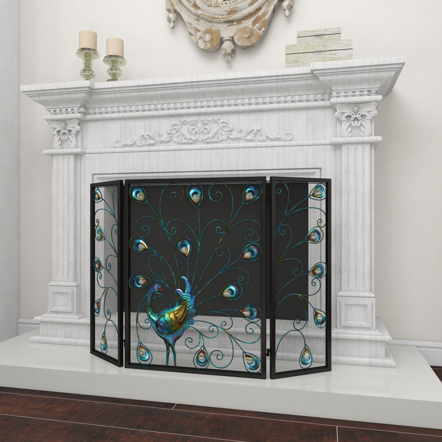 decorative fireplace screens