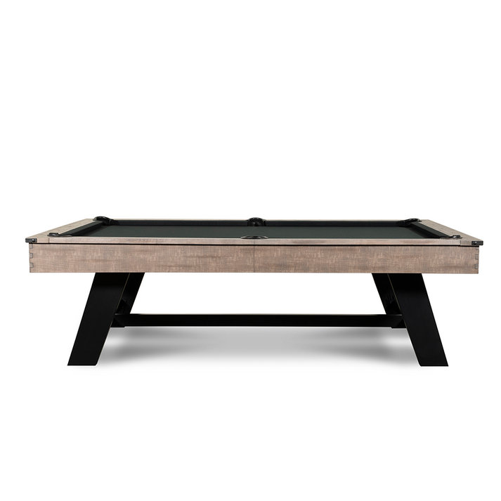 Table de billard Nixon Billiards - Hunter Slate (pieds en métal) - Antique, H 31 po x l 58 po x L 102 po