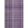 Premium Machine Washable Cerrito AMF541 Purple Rug