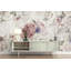 Murale florale décorative en mauve pivoine doux Backman-432323886