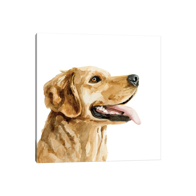 Pet Profile by Victoria Barnes - Wrapped Canvas Painting, 66.04 cm H x 66.04 cm W x 1.91 cm D