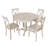 Azirah 4 - Person Extendable Pedestal Dining Set-110600789-110600793-110600794