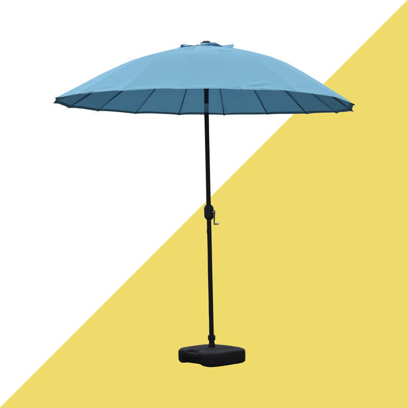 Quiana 250cm Market Parasol, Blue