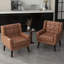 Davey 28.3" W Faux Leather Upholstered Accent Chair-1709621337