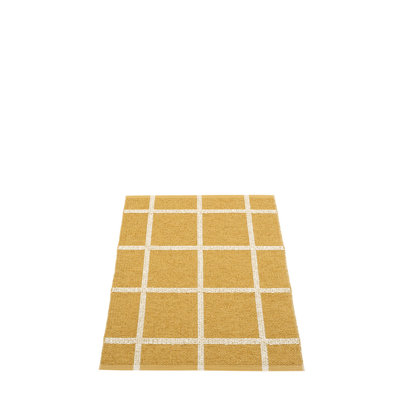 Tapis orange / ivoire Ada