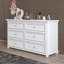 Commode combinée 6 tiroirs Ardice