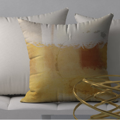 Exotic Unblemished Square Pillow Cover & Insert