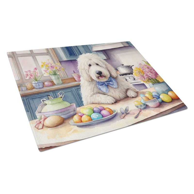 Planche à découper en verre Decorating Komondor