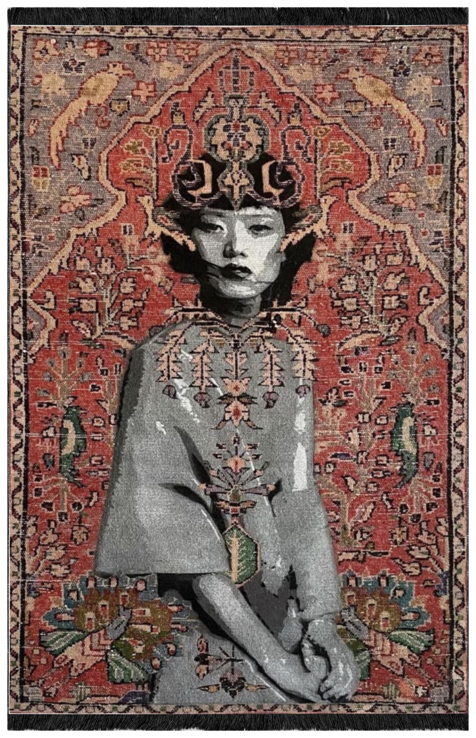 Digital Print Rug Designs Latitude Run® Senikka Digital Print Carpet Black Brick Color Oriental ...