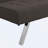 Wood Frame Stainless Leg Futon Sofa bed Convertible Futon Foldable Sofa-111271005