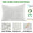 Memory Foam；Polyester Soft-Medium Cooling Pillow