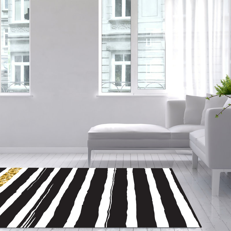 Freedia Striped Area Rug, Rectangle 155 x 230cm
