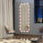 Full Length Mirror with Lights Full Body Vanity Mirror with 3 Color Modes Wall Lighted  Standing Floor Mirror