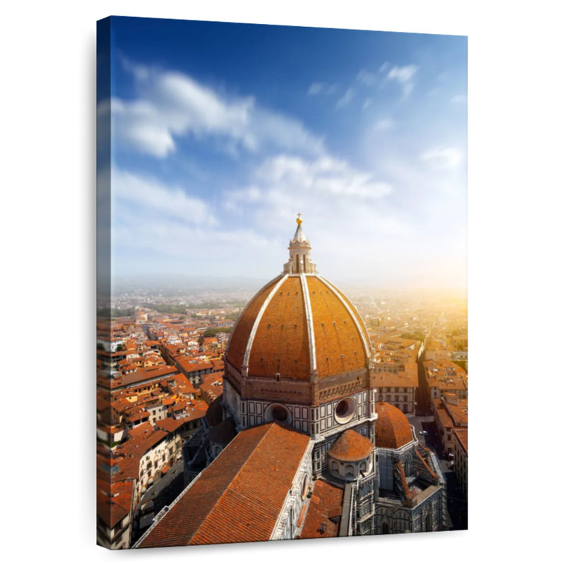 Horizon de la basilique Nicci Florence, H 30 po x l 20 po