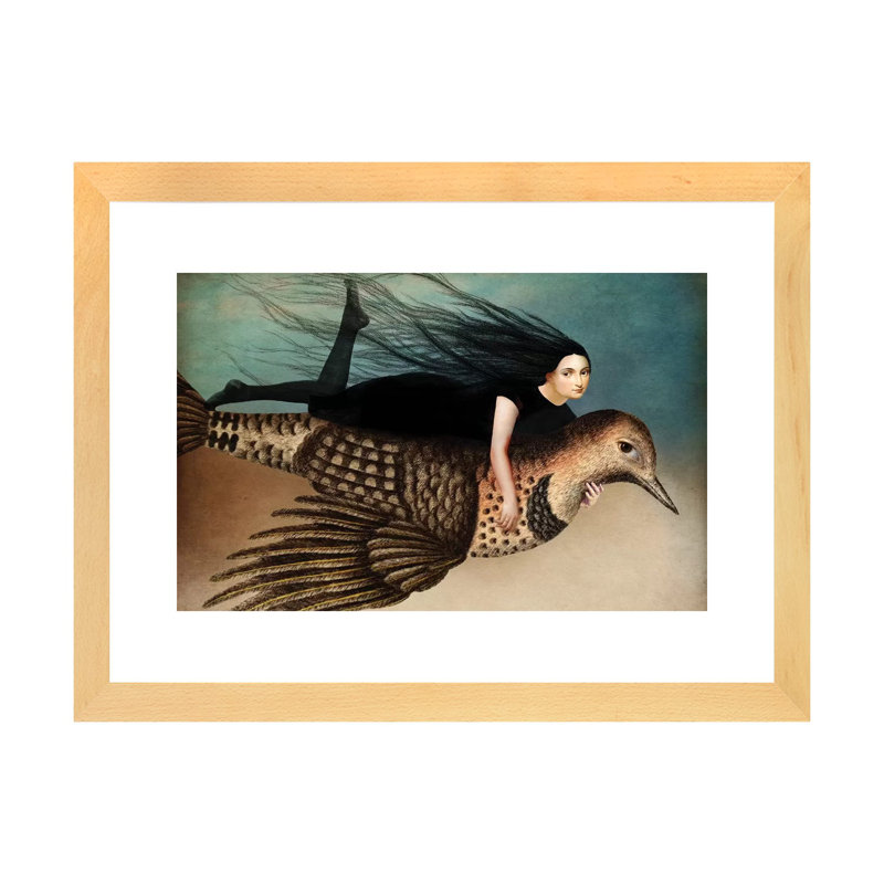 «Back to Earth II» par Catrin Welz-Stein - impression d'art graphique, H 16 po x l 24 po x P 1 po, Blanc