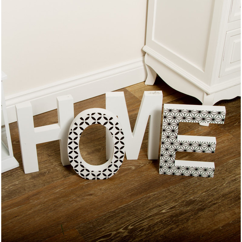 Lenwood Text & Numbers Letter Block