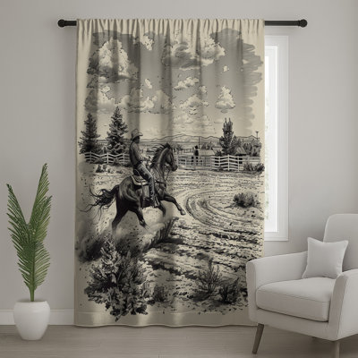 Rideaux Cowboy, voilages et voilages occultants Cowboy