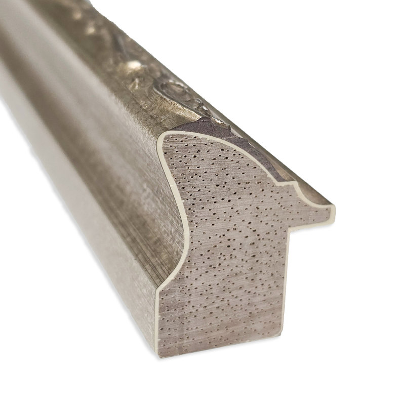 Miroir de plancher pleine grandeur Mila, Argent foncé