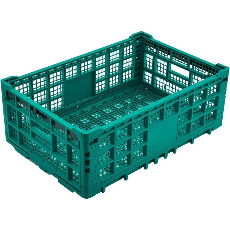 Blue Elephant Plastic Decorative Bin, Green