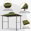 Auvent de remplacement pour abri de jardin Monyca-78598254