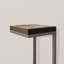 Table d'appoint en forme de C rustique-1085956260