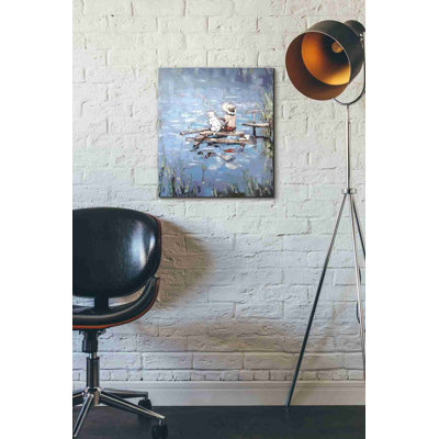 'Fishermen' by Alexander Gunin, Canvas Wall Art