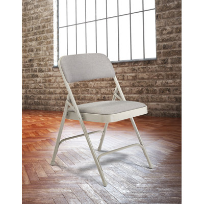 2200 Series Deluxe Fabric Double Hinge Premium Padded Folding Chairs
