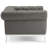 Idyll Tufted Button Upholstered Leather Chesterfield Armchair-1896263832