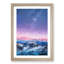Mountain Peaks in the Dolomites Italy in Abstract - Picture Frame Graphic Art Print-55726771-55726773