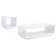 Onesta 2-Piece Coffee And End Table Set White High Gloss