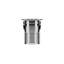 Overturf Silver Integrated LED Aluminum Well Light