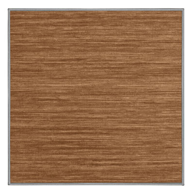 Machine Washable Solid Brown Area Rug
