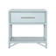 Ensemble de tête de lit double et de table de chevet Liam - bleu clair Liam-1505205491-1505205492-1505205496