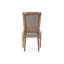 Chaise de salle à manger rembourrée française Tyra