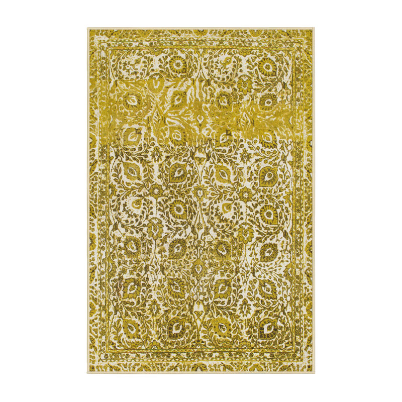 Aasr Abstract Indoor Rug, Rectangle 6' x 9'