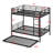 Metal Bunk Bed With Trundle-1069076563